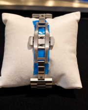 CITIZEN TSUYOSA SILVER GOLD -CHAIN AND BLACK DIAL - Image 2