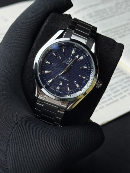 Omega Swift Premium Blue Watch For Men