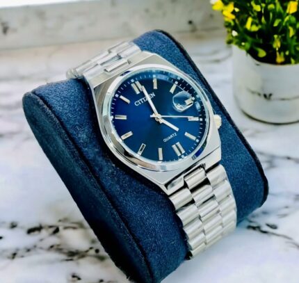 CITIZEN TSUYOSA SILVER AND SKY BLUE