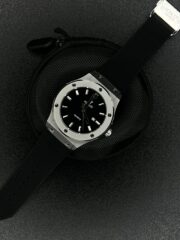 𝐇𝐮𝐛𝐥𝐨𝐭 Big Bang Formal Edition Artificial Leather Black Belt And Black Dial