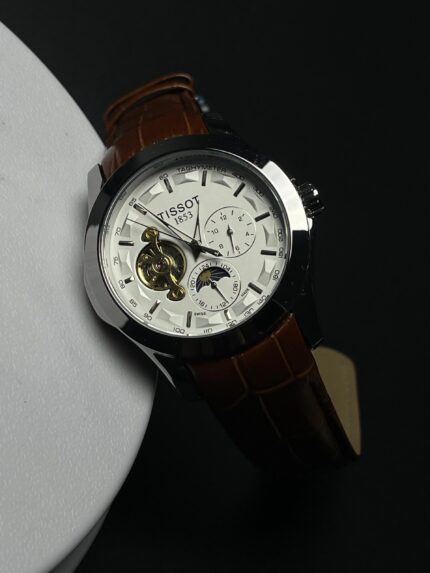 TISSOT 1853 Aromatic Leather White Edition Watch