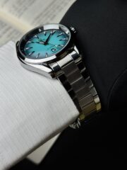 Omega Seamaster Aqua Blue Dial & Silver Stainless Steel - Image 2