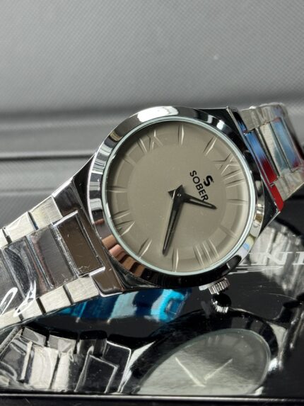 SOBER Mint Gray Dial & Silver Stainless Steel