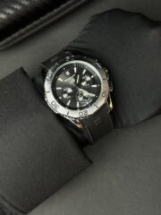 TAG Heuer Aquaracer Chronograph – Black Dial And Black Silicone Strap