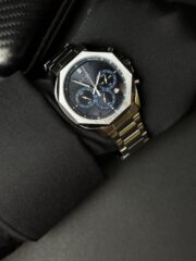 BOSS Premium Chronograph Watch – Blue Dial Stainless Steel