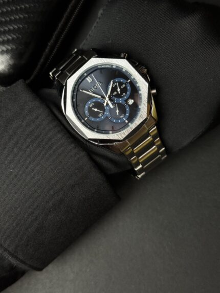 BOSS Premium Chronograph Watch – Blue Dial Stainless Steel