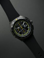TAG Heuer Formula 1 Chronograph Style Watch – Black Dial with Black Rubber Strap