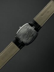 Patek Philippe Cushion Classic – Black Dial & Black Leather Strap - Image 3