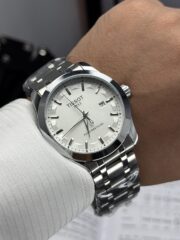 Tissot 1853 Powermatic 80 – White Dial | Silver Stainless Steel Bracelet