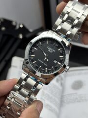 Tissot 1853 Powermatic 80 – Black Dial | Silver Stainless Steel Bracelet - Image 3