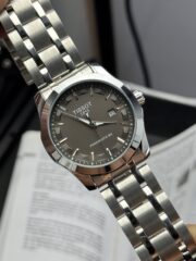 Tissot 1853 Powermatic 80 – Grey Dial | Silver Stainless Steel Bracelet - Image 2