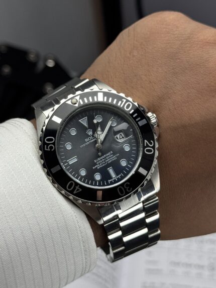 Rolex Submariner Black Dial Black Bezel