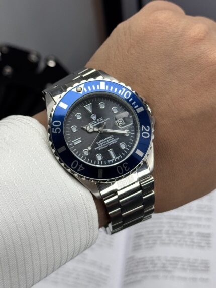 Rolex Submariner Blue Bezel Black Dial