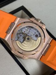 Patek Philippe Nautilus — Rose Gold × Orange Swiss Grade Premium Quality Watch - Image 4