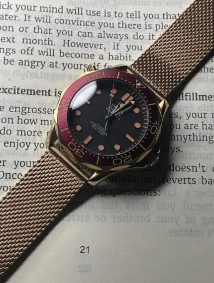 OMEGA SEAMASTER DIVER, BRONZE GOLD ON BRONZE GOLD 007